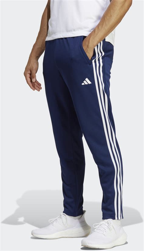 adidas trainingshose blau herren|Train Essentials 3.